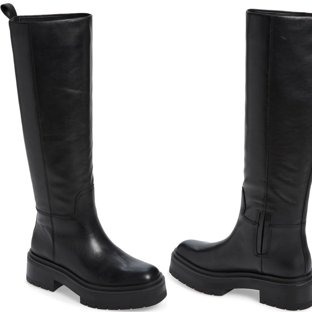 Sam Edelman Larina Waterproof Knee High Platform Boots